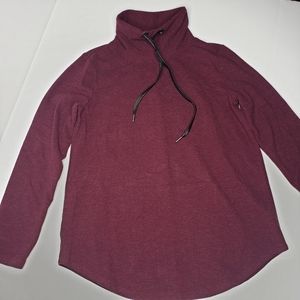Burgundy Ann Taylor turtleneck sweater size S